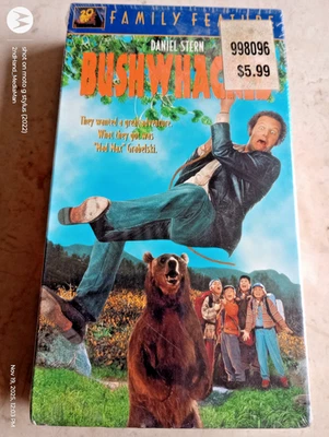 NEW SEALED BUSHWHACKED VHS DANIEL STERN FOX WATERMARK - Image 1 of 3