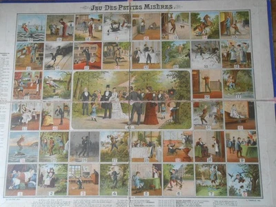 jeu ancien des petites misères C.Leclère, JF,Coyen,Saussine,Mauclair,Wattillaux - Photo 1/4