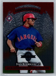 1997 Donruss Limited - Counterparts Ivan Rodriguez, Mike Sweeney #171 - Bild 1 von 2
