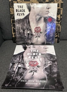 The Black Keys No Rain, No Flowers Limited Edition Red Vinyl + Signed 12” x 16” - Picture 1 of 9