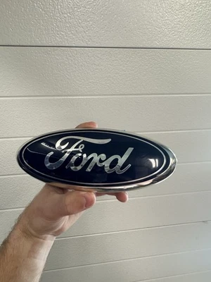 Ford Edge 2007 2008 2009 2010 emblema logotipo símbolo insignia maletero trasero cromado Foto 1 de 3