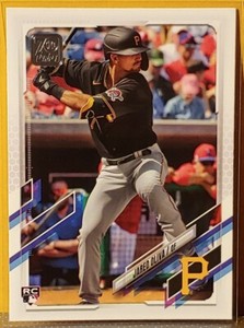 Jared Oliva Topps 2021 Baseball Series 2 #471 Rookie Card RC Pittsburgh Pirates