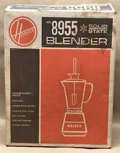 ¿De colección años 70? NOS HOOVER 8955 BATIDORA ESTADO SÓLIDO NUEVO STOCK ANTIGUO con CAJA - Imagen 1 de 6