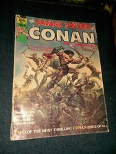 The Savage Sword of Conan # 1, Aug 1974, Magazine neal adams art bronze age key