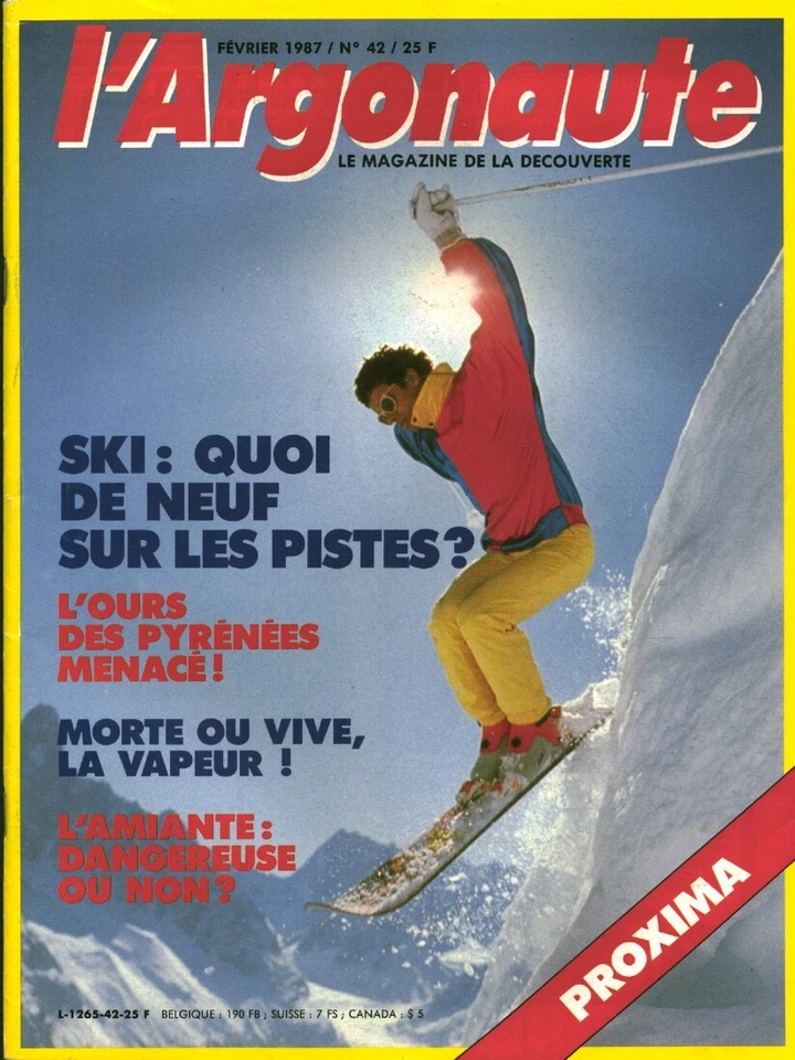 Revue l'argonaute No 42 Février 1987   le ski quoi de neuf sur les pistes - Photo 1/1