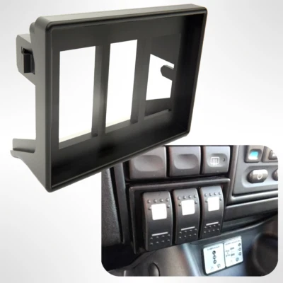 Land  Rover Discovery 1/2 Dash Carling Switch Panel Auxillary 3 Switch Slots - Image 1 of 4