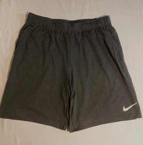 Pantalones cortos de entrenamiento Nike Dri-Fit para hombre 9" gris oscuro Sm nuevos con etiquetas - Imagen 1 de 5