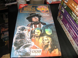 VHS-Doctor Who-The Brain of Morbius-Tom Baker-UNEDITED-NEW!!!!!!!!!! - Picture 1 of 1