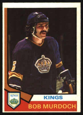 1974-75 O-Pee-Chee #194 Bob Murdoch EX/EX+ RC Rookie Kings 603068 - Image 1 of 2