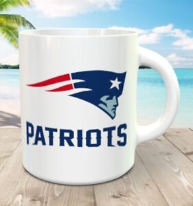 New England Patriots Coffee Mug Cup 11oz Ceramic Print 2023 NFL AFC East Sports