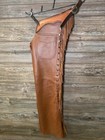 Handmade Western Leather Chaps, Leather Chinks for Horse Riding, Western Pants