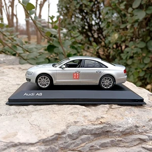 1/43 KYOSHO 2010 AUDI A8 Type D4 Silver Color - Picture 1 of 8