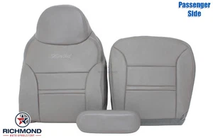 Ford Excursion Limited 2000 - cubiertas de asiento completas de cuero gris para pasajeros - Imagen 1 de 12