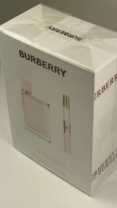 BURBERRY HER 3.3 oz EDP Spray + .33 oz EDP Spray 2 Piece Gift Set NEW SEALED - Picture 1 of 5