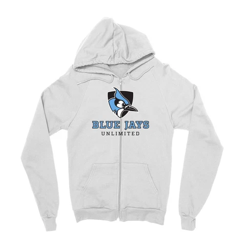 Venley Official NCAA Johns Hopkins Blue Jays Unlimited Zip Hoodie Cover