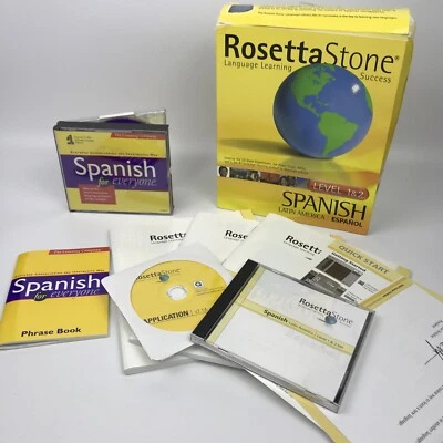Spanish Language Learning Speaking Software Phrase Book CD-ROM Win 98 2000 XP - Image 1 of 4