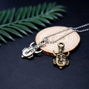 Collana cosplay amuleto protezione Winchester ispirazione soprannaturale Halloween - Foto 1 di 11