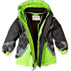 The Children's Place Boy's 3-in-1 Winter Jacket Ski Puffer Wind Water-Resistant - Picture 1 of 4