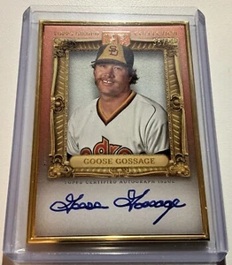 Goose Gossage - 2024 Topps Guilded - Gold Frame Auto #35/50 - Bild 1 von 1