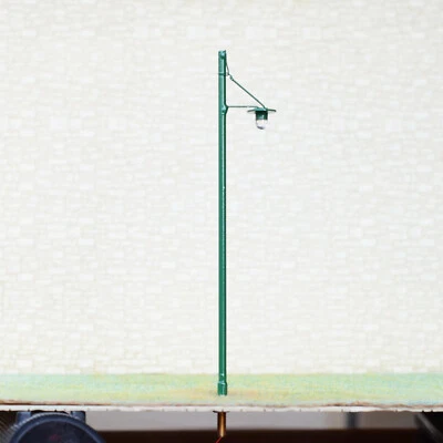 10 x escala O 1:48 modelo tren ferrocarril farola LED farola camino lámpara #R7BG Foto 1 de 4