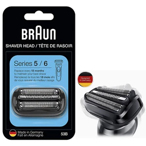 53B Series 5 Elektrorasiererkopf，Schwarz - für Braun Series 5 /6 Rasierapparate - Bild 1 von 10