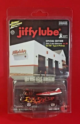 Johnny Lightning Jiffy Lube Special Edition '65 VW Type 2 Pickup No. 16 NEW - Image 1 of 3