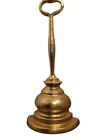 Antiqued Brass  Door Stopper ALL BRASS  13 INCHES IN HIGHT