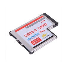 Hanerdun 2 Port USB 3.0 54mm Express Card NEC Chipset Adapter Converter C... New