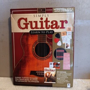 Simply Guitar Learn To Play Instruction Kit-hinkler - Picture 1 of 2