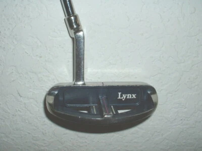 Ladies Lynx Crystal Cat Off Set Putter 33.5" - Image 1 of 4