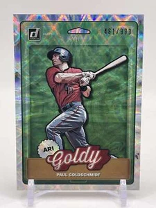 Paul Goldschmidt 2019 Donruss Goldy Nicknames /999 #N2 Arizona Diamondbacks - Picture 1 of 1