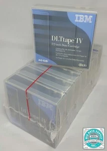 NEW IBM DLT Tape IV TK88 40/80GB Data Tape Cartridge DLT4000/8000 59H3040 (1 PC) - Picture 1 of 6