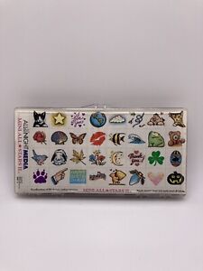 All Night Media Mini All Stars II Rubber Stamp Set *Vintage* 1980s! - Must See!