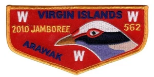 Boy Scout OA 562 Arawak Lodge 2010 National Jamboree Flap - Picture 1 of 1