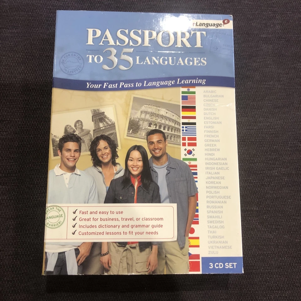 eLanguage Passport to 35 Languages - 22787075378 - Image 1 of 4