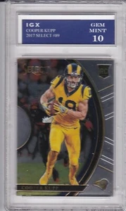 COOPER KUPP ROOKIE CARD 2017 Select Football $$ RC Los Angeles Rams GEM MINT 10! - Picture 1 of 1