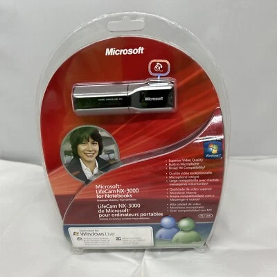 Microsoft LifeCam NX-3000 For Notebooks WTB00001 Windows 7 - Image 1 of 4