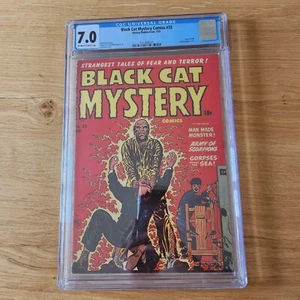 BLACK CAT MYSTERY COMICS #33 - CGC Grade 7.0 - Golden Age - Picture 1 of 4