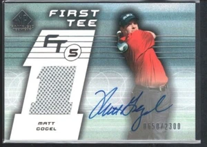 MATT GOGEL 2003 SP SPIEL GEBRAUCHTES ERSTES T-SHIRT #61 AUTOGRAMM SPIEL SHIRT 650/2300 SP - Bild 1 von 1
