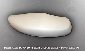 YAMAHA XS1 XS2 TX650 SEAT PAN COVER FOAM LIKE NOS FOR USE WITH 366-24730-01-00 - Picture 1 of 1