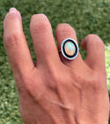 Natural Ethiopian Opal Framed Ring