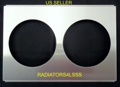 CUBIERTA DE VENTILADOR DE RADIADOR DE ALUMINIO PARA CHAMPION CC951 AE951 EC951 MC951 USA VENTILADORES DE 12" Foto 1 de 3