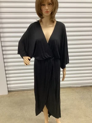 Halston черный Джерси платье как старая школа Halston размер L/XL - Изображение 1 из 4