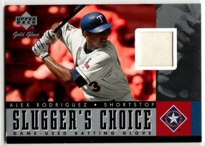2001 UD Gold Glove Baseball Slugger's Choice Alex Rodriguez GLOVE RANGERS - Picture 1 of 1