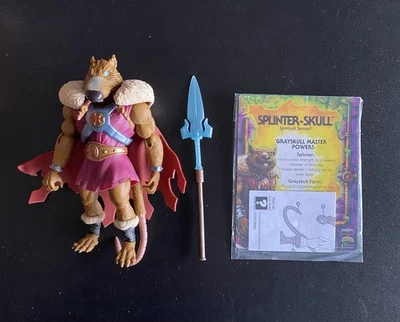 Mattel Turtles Of Grayskull Teenage Mutant Ninja MOTU TMNT Splinter - Image 1 of 2