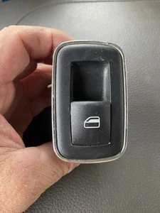 2013-18 Ram Truck Rear Door Power Window Control Switch Chrome Ring - Picture 1 of 3