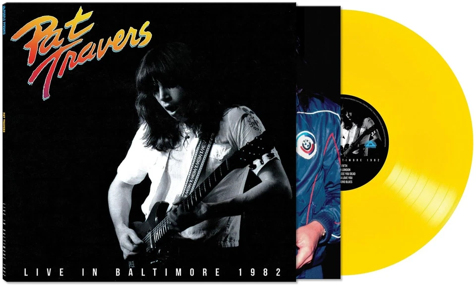 Pat Travers Live In Baltimore 1982 LP Vinyl NEW - Image 1 of 1