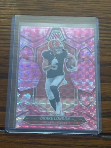 Drake London 2024 Mosaic Pink Camo Prizm #10 Falcons - Picture 1 of 2