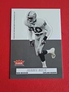 🏈2003 Fleer Tradition Standouts Punch Out Pop Stand Up Jerry Rice HOF #19 - Picture 1 of 2
