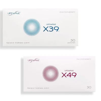 BESSKY-LIFEWAVE 2Pcs Lifewave X39 Patches X49 Patches Stem Cell booster 30 Patches Regenerate